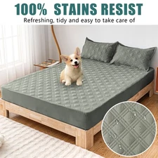 Super soft waterproof mattress cover, layered design, comfortable and durable