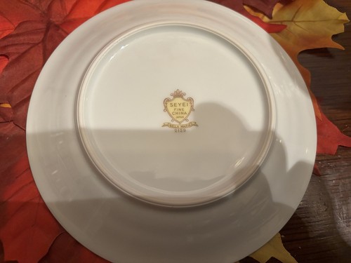 Seyei Fine China Bella Maria 2129 Roses Platinum Rim Dinnerware Set Replacements - Picture 13 of 14