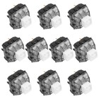 10 Stück mechanische Tastaturschalter: Weiße V2-mechanische Klickschalter –