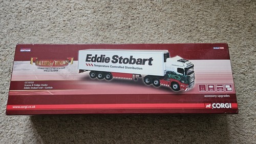 Corgi CC13722 Eddie Stobart Scania R with Fridge Trailer