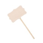  10pcs Creative Wooden Wedding Cake Decoration Toppers Party Crafts Micro-view