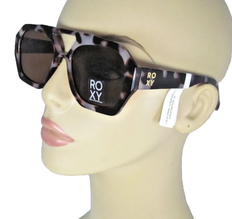 Gafas De Sol Roxy Makani Para Chicas De 8 A 16 Años | Protección UV 100% Y Estilo Juvenil, Lentes De Policarbonato, Montura Resistente Grilamid, Incluye Estuche
