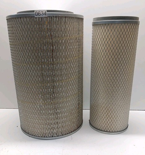 Fleetguard Primary & Secondary Air Filters AF4819 AF4801, NOS; #0634 - Picture 2 of 5