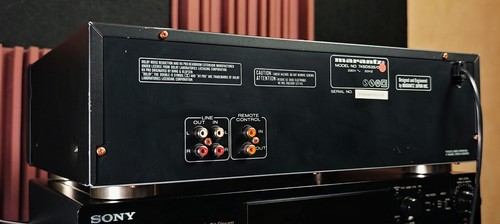 ESPECTACULAR cubierta de casete doble Marantz SD535 ~ hermoso sonido y calidad de construcción - Imagen 9 de 9