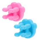 2 Pcs Hängende Zahnbürstenhalter An Der Wand Montierte Zahnbürstenhalterin