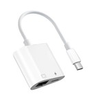 USB-C-auf-RJ45-LAN-Adapter, 100 Mbit/S, Netzwerkkarten-Hub mit Typ-C-Ladefu6390