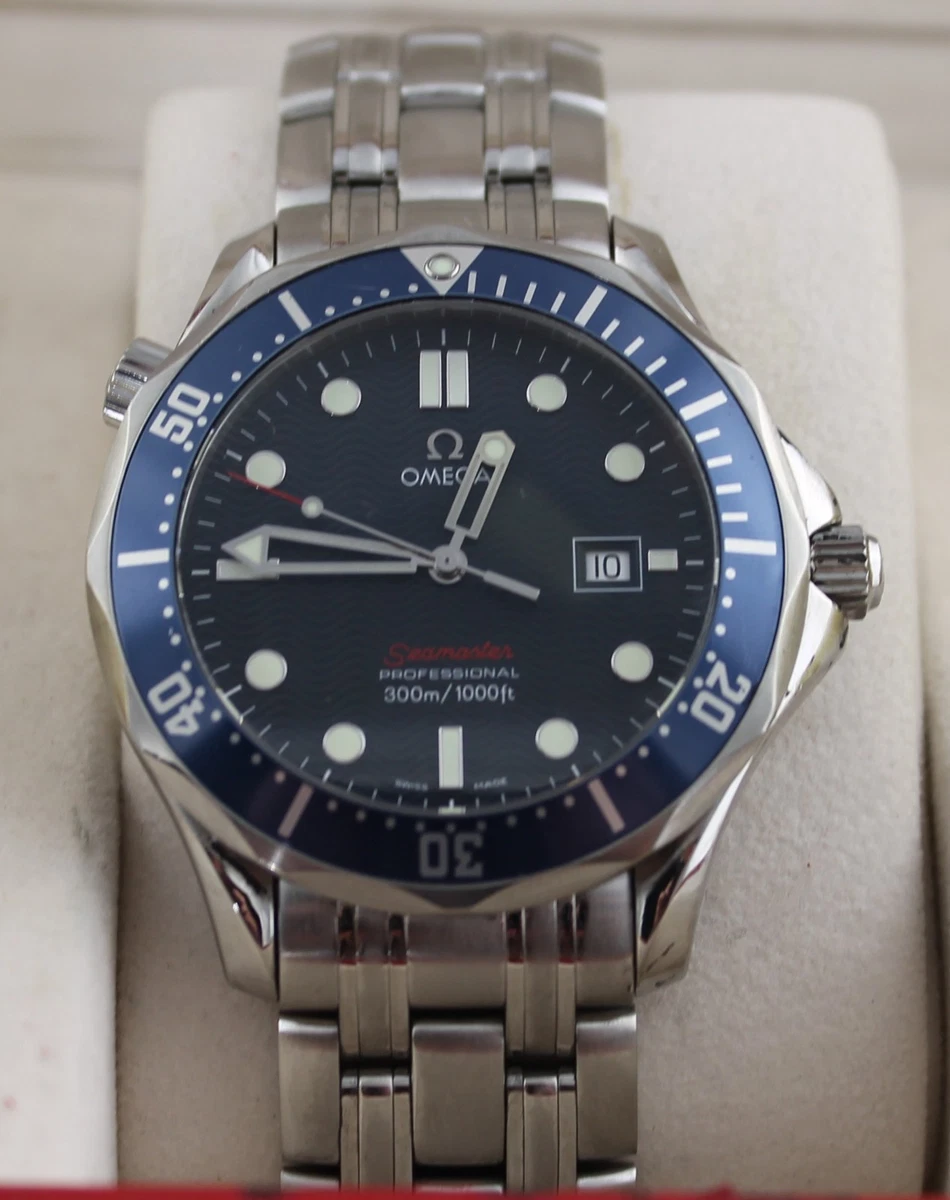 OMEGA Seamaster Quartz Battery 300m Watches for sale - eBay