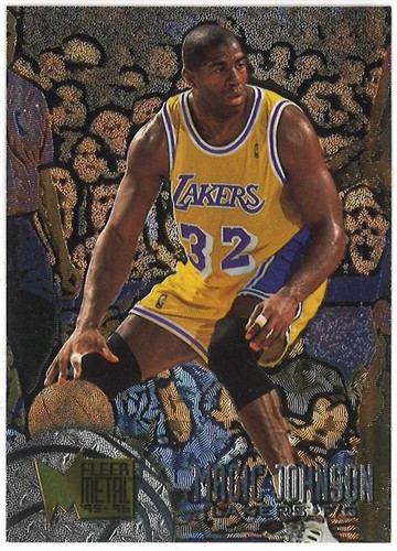 1995-96 Fleer Metal - #161 Magic Johnson