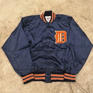 USA製　VINTAGE FELCO スタジャン chicago Vintage Felco MLB Chicago White Sox Satin Bomber Jacket L