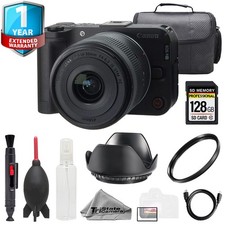Canon EOS R50 V with 14-30mm f/4-6.3 Lens  128GB  Bag  1Yr Warranty-Basic Kit