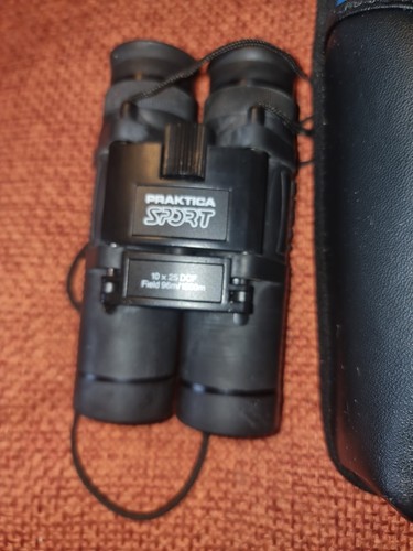 PRAKTICA SPORT 10X25 DCF FIELD 96M/100M.Usado. BINOCULARES - Imagen 7 de 12