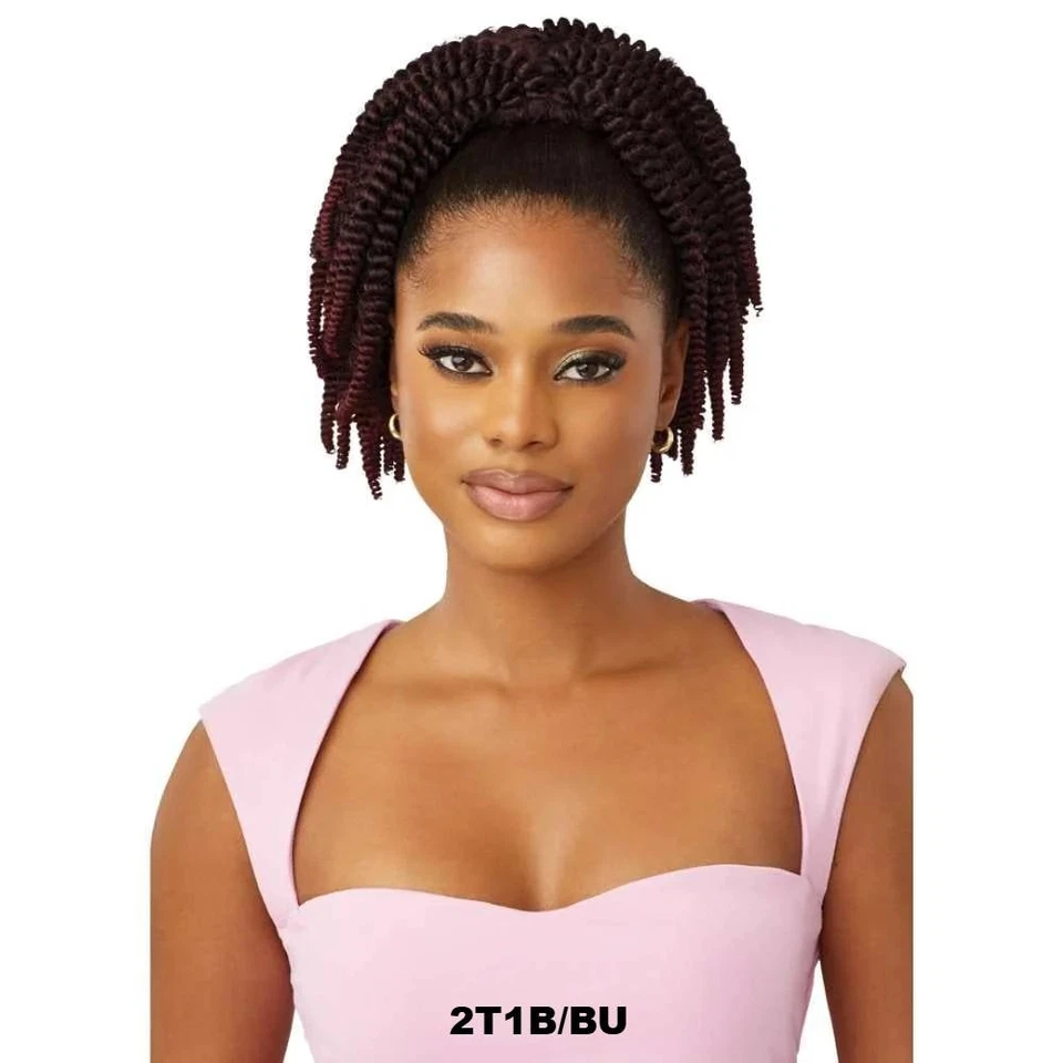 Cola de caballo con cordón sintético bastante rápido Outre - Spring Twist 10" Foto 3 de 4