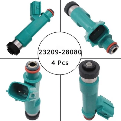 MARKENLOS 4 Pcs Fuel Injector 23209-28080 Fits For COROLLA RAV4 SOLARA SCION 2.4L, *ll
