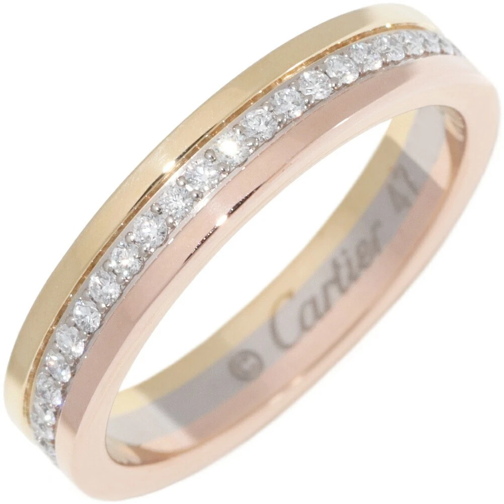Cartier Diamond Yellow Gold Ring 7 Ring Fine Rings for sale | eBay