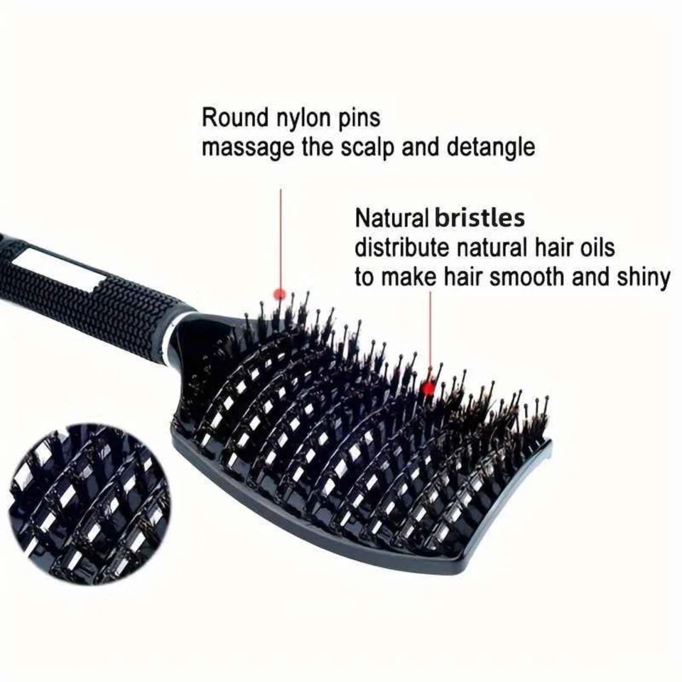 Magic Scalp Massage Hair Brush Detangling Comb Hair Women Tool Premium Qualityd - Image 2 of 4
