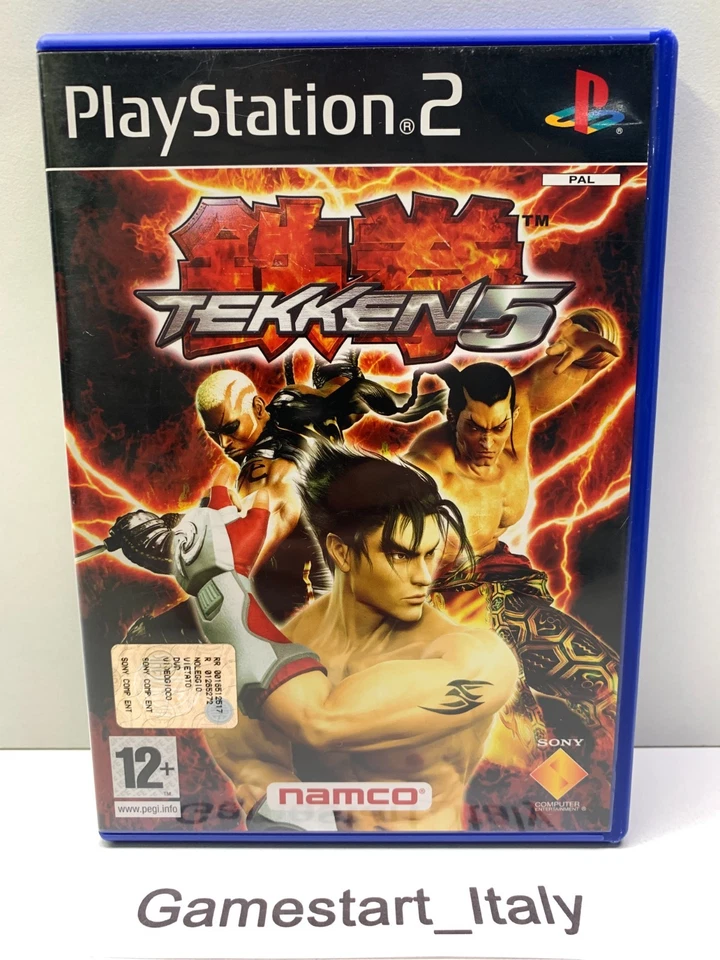 TEKKEN 5 - SONY PS2 - GIOCO USATO PERFETTAMENTE FUNZIONANTE PAL VERSION, foto 1 di 5