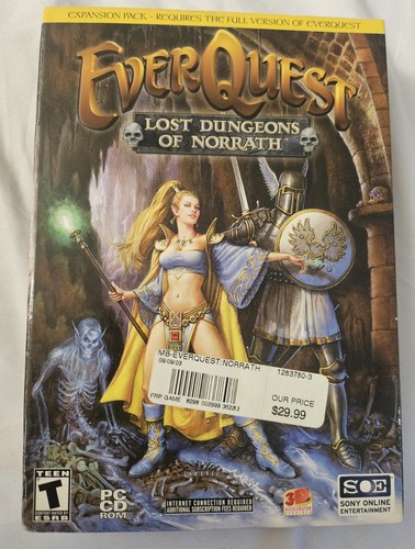 EverQuest: Lost Dungeons of Norrath PC CD-ROM Computerspiel SOE Expansion Pack
