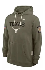 TEXAS LONGHORNS NIKE  2025 Military Appreciation Dri-FIT Hoodie Men LARGE