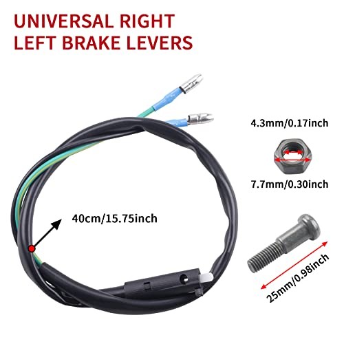 Universal Right Left Brake Lever fit for GY6 50cc 125cc 150cc 139QMB 157Q - Picture 3 of 5