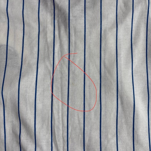 VTG Majestic MLB Chicago Cubs Pinstriped Baseball Jersey Shirt Men’s Size XL EUC - Picture 9 of 9
