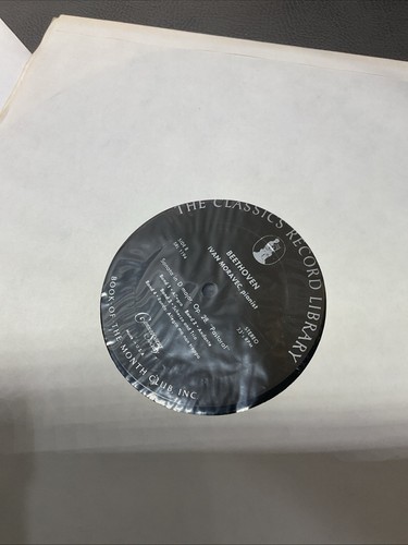Vintage 1969 Ivan Moravec Beethoven Classics Record Library 33rpm 4 Record Set - Imagen 4 de 7