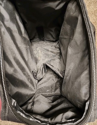 Bolso de Mano para Herramientas Semirrígido CRAFTSMAN Doble Cremallera Asas 10”x10”x6” 1 Divisor - Imagen 9 de 11