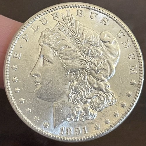 1891 P Morgan Silver Dollar ~ NICE UNC  COIN ~ BETTER DATE ~ 90% Silver $1