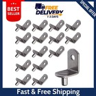5Mm Shelf Pegs L-Shaped Cabinet Support Pins Bracket Style Clips for Bookcase Ki