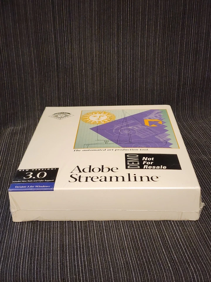 Vintage Adobe Streamline 3.0 Demo Software for Windows - Rare Collector's Item - Image 3 of 4