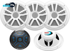 MG250W.64 Marine Radio and Speakers Package   MGR250B 4 Channel Bluetooth