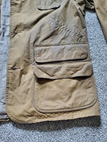 Vintage Polo Ralph Lauren Chore Barn Canvas Jagdjacke Grün Herren Gr. Large - Bild 3 von 20