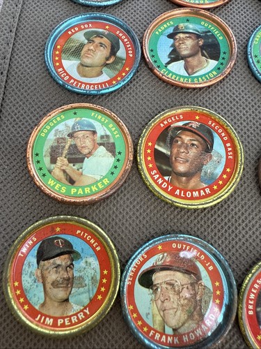 1971 Topps Baseball Münzen 24 Münzen, Torre, Howard, Perry, mehr… - Bild 2 von 5
