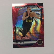 2024-25 Panini Prizm Monopoly - Nikola Jokić #55 Ruby Wave Prizm
