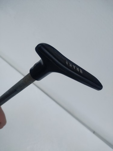 1961-1967 Econoline Van, Truck. Parking Brake hand Handle and Lever. OEM used - Picture 6 of 8