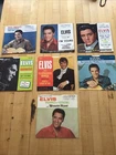 Elvis Presley 7x 45 picture sleeve lot, No Vinyl