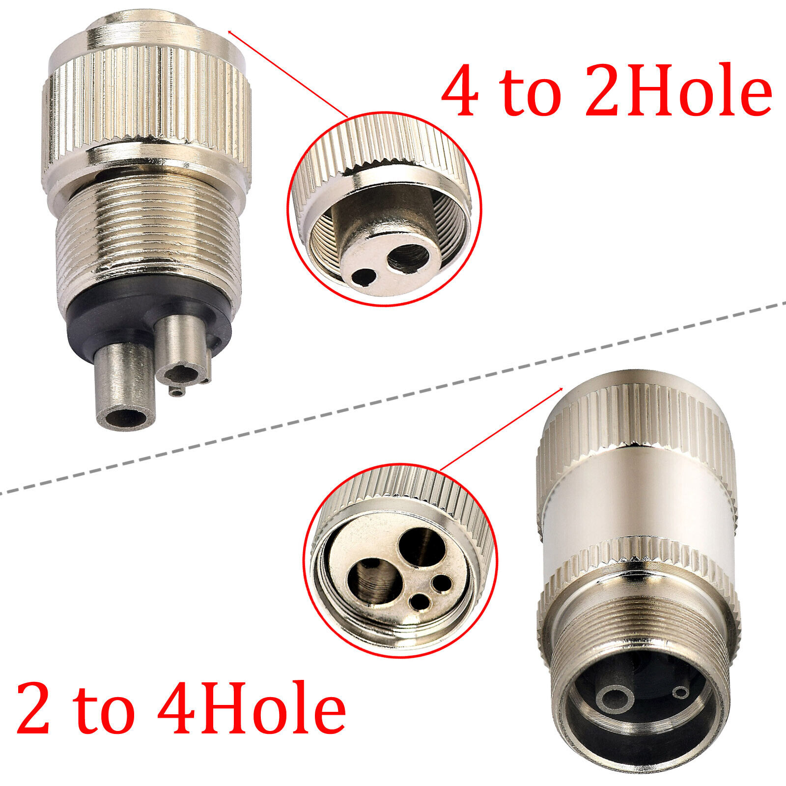 Dental 2 Classic to 4 & Hole Adapter Connector Miami Mall for S Changer High