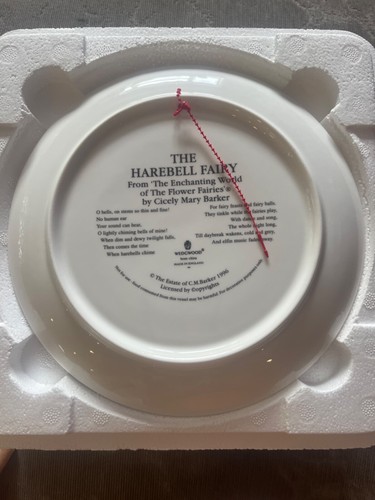 The Enchanted World Of The Flower Fairies Wedgwood Plates Danbury Mint Fairy - Picture 42 of 73