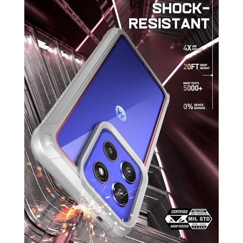 For Moto G Stylus 2022 / 2023 Case Clear Back Shockproof Cover Built-in Screen - Picture 108 of 111
