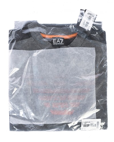 Emporio Armani Ea7 Sweatshirt Hoodie Man Grey 6GPM82 PJO5Z 3925 Sz. L MAKE OFFER - Picture 3 of 11