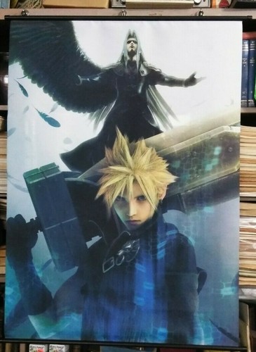 FINAL FANTASY VII 7 ADVENT CHILDREN CLOUD SEPHIROTH LARGE WALL SCROLL - Bild 2 von 9