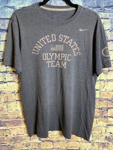Nike-Dri-Fit-Athletic-Cut-Mens-Large-T-Shirt-United-States-Olympic-Team-Rare