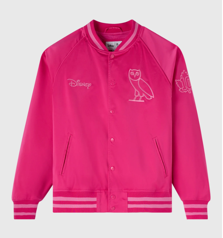 OVO X Disney 2025 Collaboration Valentine's Satin Jacket - Size L