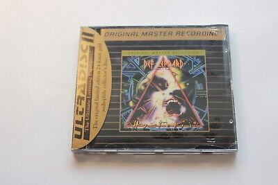 Hysteria by Def Leppard (CD, May-1993, Mobile Fidelity Sound Hysteria by Def Leppard (CD, May-1993, Mobile Fidelity Sound
