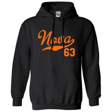 Nova 63 Script Tail HOODIE | 1963 SS Super Sport Muscle Car Hooded Sweatshirt