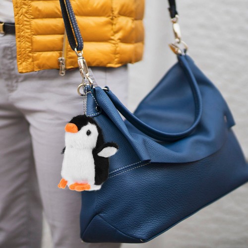 2PCS Plush Penguin Keychain Penguin Stuffed Animal Pendant Bag Decor for Gift - Picture 9 of 12