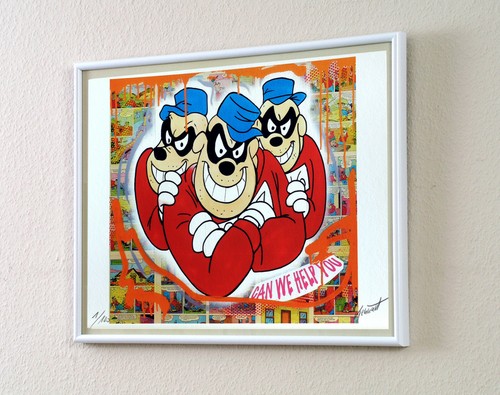 KENNART Kunst Grafik vom Original, Street Art, Pop Art, Bild, handsign.limitiert - Bild 3 von 3