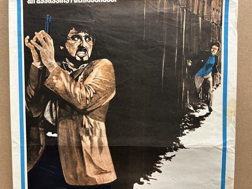 “Nighthawks” Original Australian Movie Daybill 13”x28” 1981 Sylvester Stallone - Picture 3 of 4