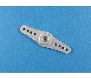 Aluminium Servo Schwengel einzelner Arm 24T M3 Gewinde blau für 2 Inch Hitec