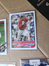 Jordan Lawler 2024 Topps Series 1 RC '89 Throwback #89B-1 Diamondbacks 