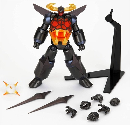 Kaiyodo Revoltech Yamaguchi No.39 Gaiking Face Open Ver - Picture 6 of 6